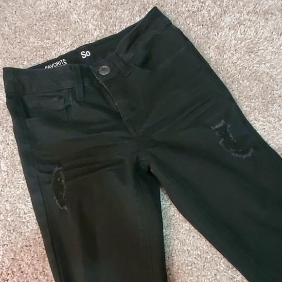 SO Mid Rise Ripped Jeggings - Picture 3 of 3